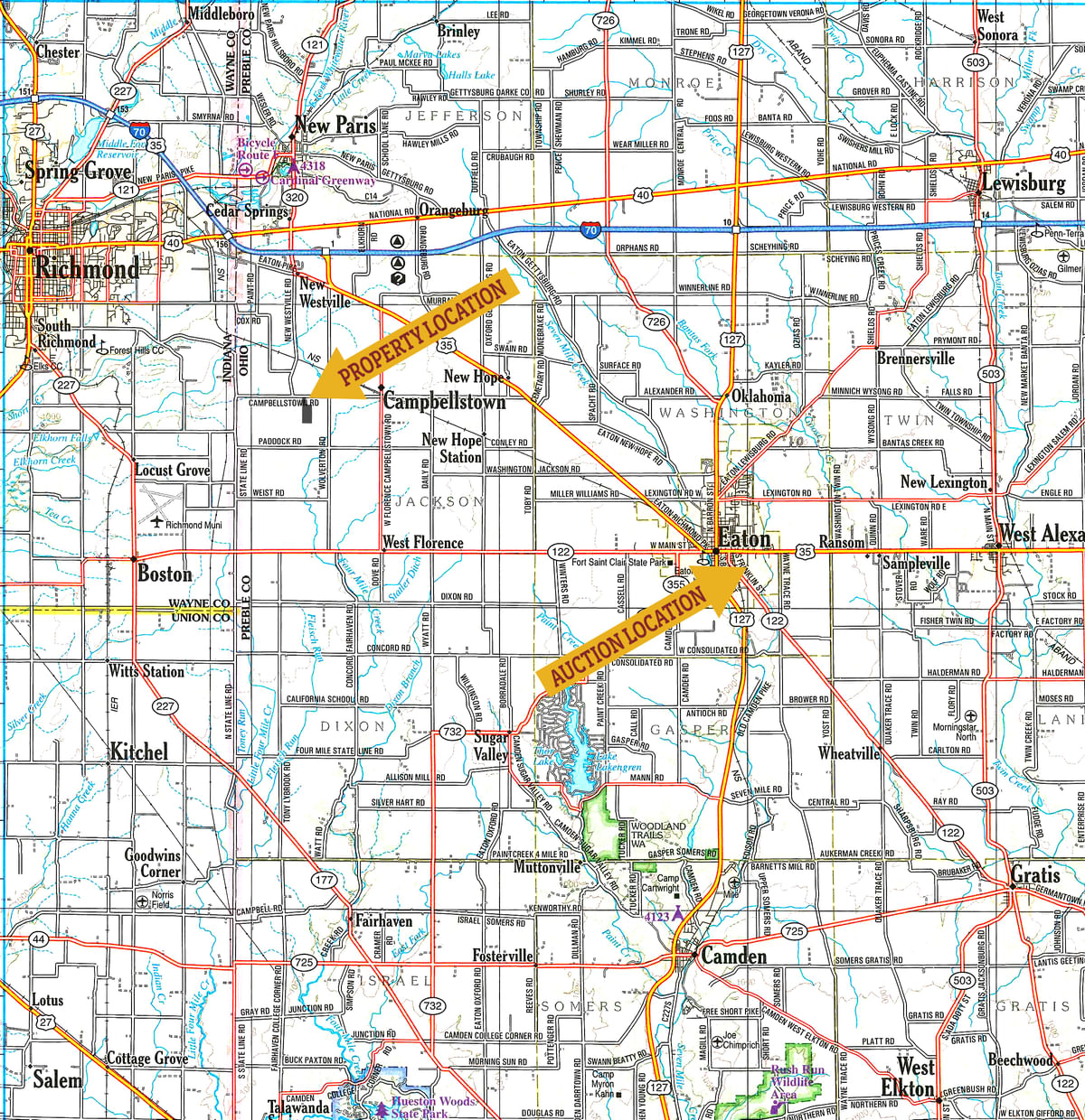 REAL ESTATE AUCTION OHIO LAND AUCTION 49+/ ACRES IN 1 TRACT IN