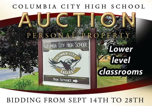 Personal Property Auction Timed Online Only Portion Cchs Personal Property Auction In Whitley County Indiana Schrader Real Estate And Auction Co Land Auction Marketing Experts Nationwide
