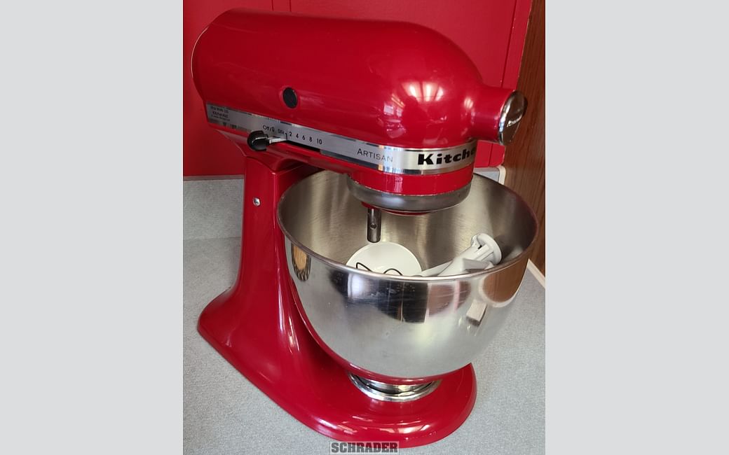 Sold at Auction: Nice Red KitchenAid 4 Cup Coffee Maker