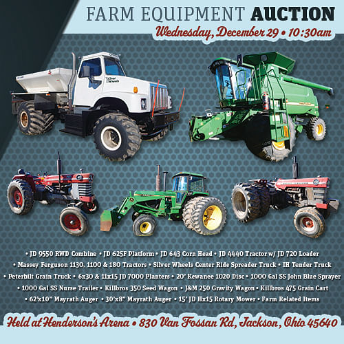Farm Equipment Auction Jackson Oh