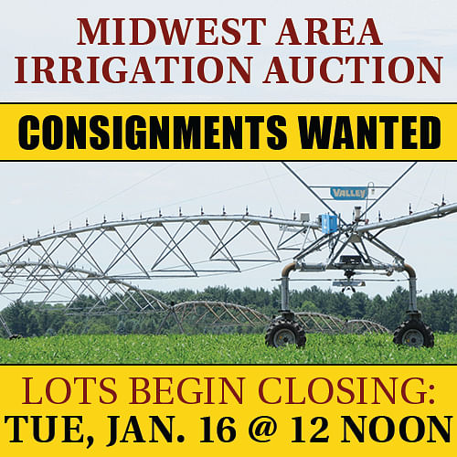 Irrigation Equipment Online Auctions