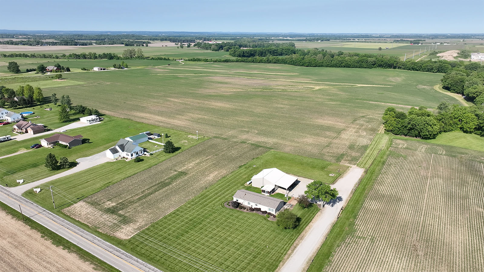 FARMLAND AUCTION - LAND AUCTION - 183.76+/-ACRES OFFERED IN